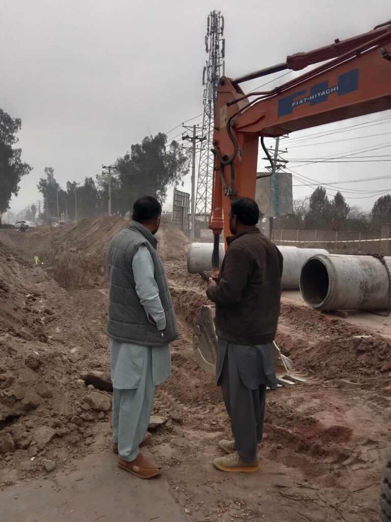 PROVIDING & LAYING SEWERAGE SYSTEM(ZONE-1) IN JHANG CITY