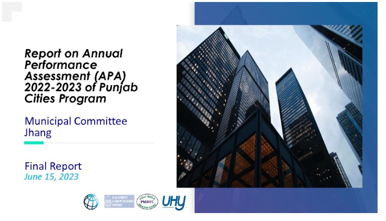 Report on Annual Performance Assessment (APA) 2022-2023
